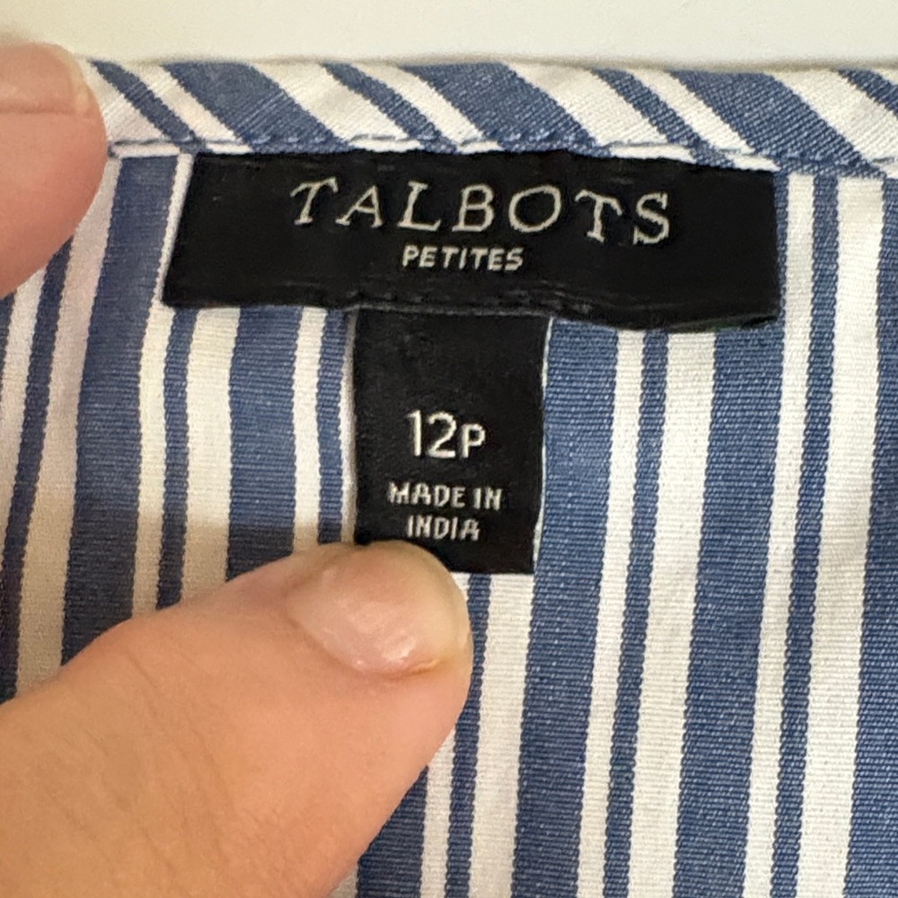 Talbots Sleeveless Top - Picture 2 of 6